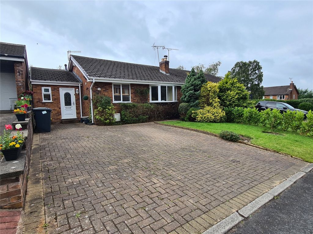 2 bed semidetached bungalow for sale in Peveril Court, Glossop