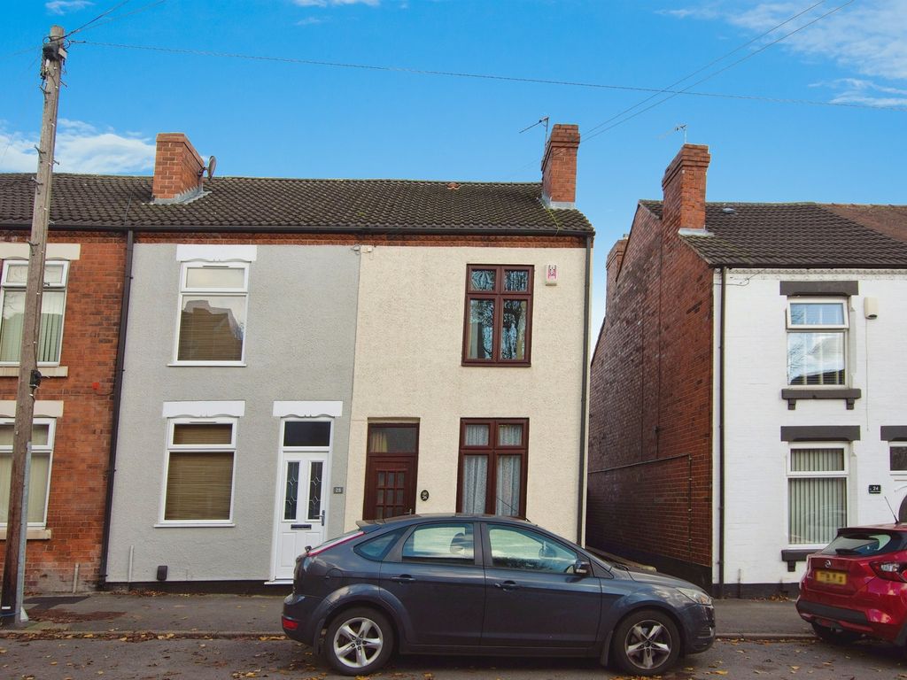 2 bed end terrace house for sale in Roberts Street, Ilkeston DE7, £