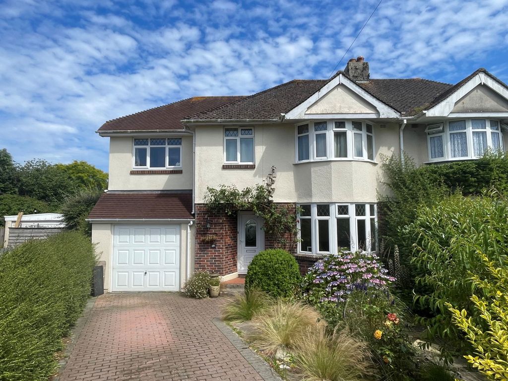 5 bed semidetached house for sale in Applegarth Avenue, Newton Abbot