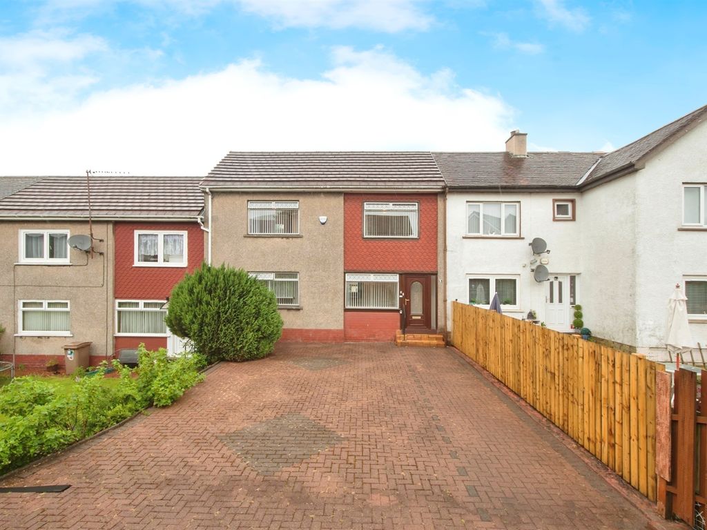 2 bed terraced house for sale in Oliphant Oval, Paisley PA2, £100,000