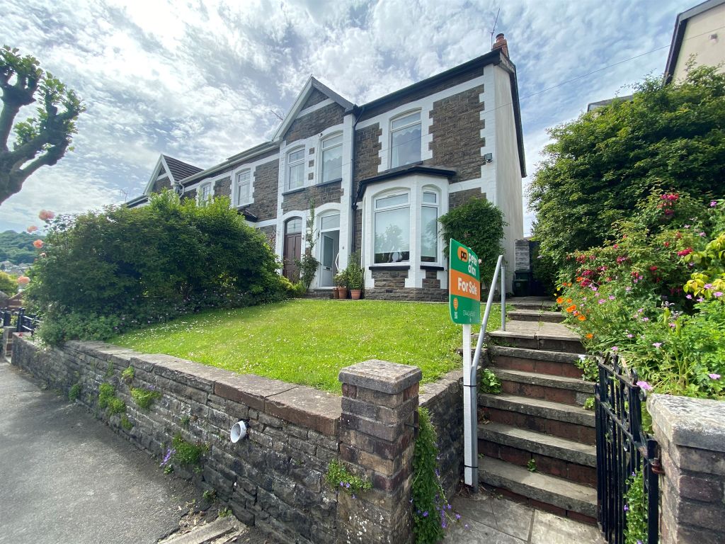4 bed semidetached house for sale in Graigwen Place, Pontypridd CF37