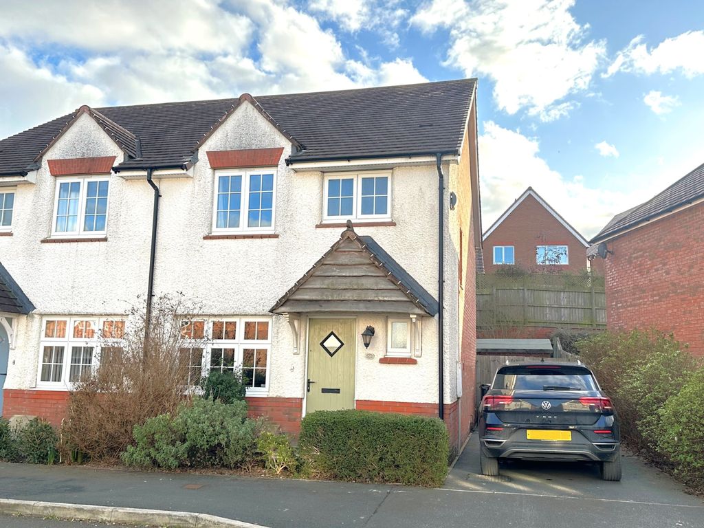 3 bed semidetached house for sale in Clover Way, Newton Abbot TQ12