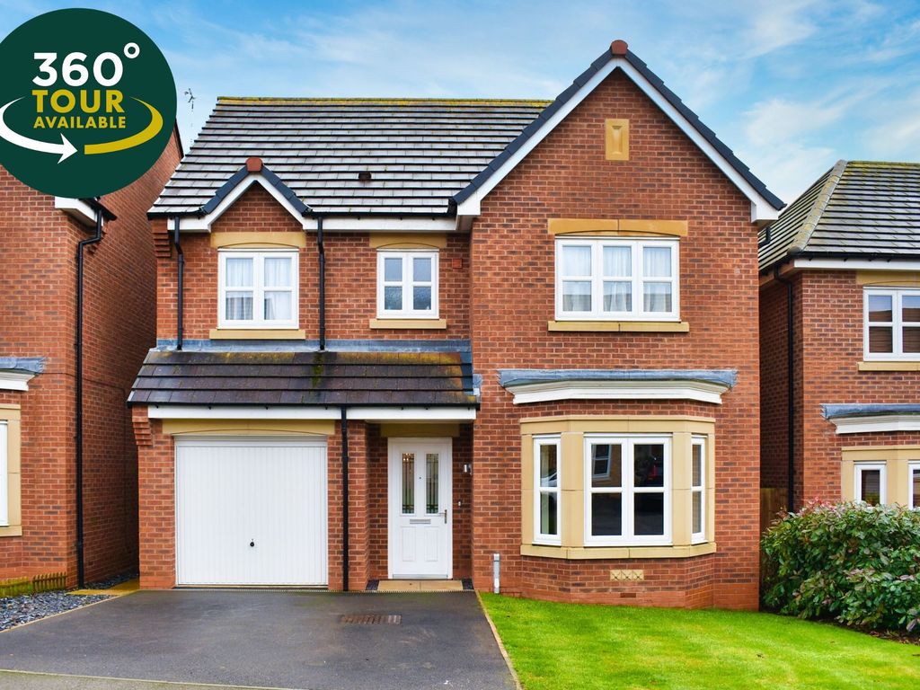 4 bed detached house for sale in Garfield Park, Great Glen, Leicester