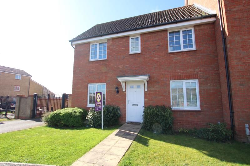 3 bed semidetached house to rent in Rothbart Way, Hampton Hargate PE7
