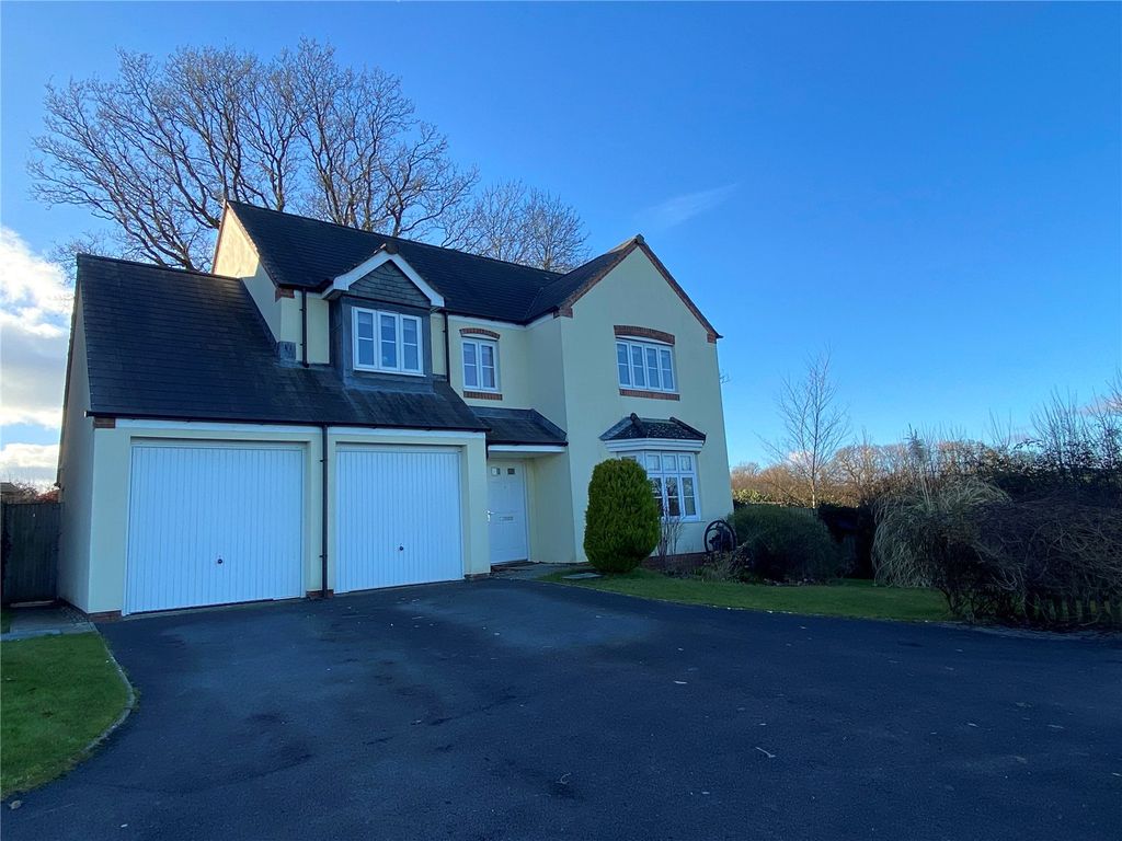 4 bed detached house for sale in Maes Cynin, St Clears, Carmarthen SA33