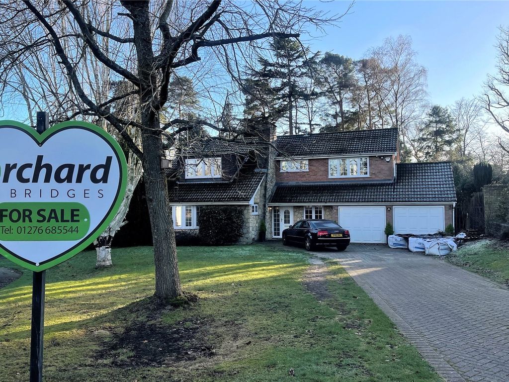 4 bed detached house for sale in Copse Close, Camberley, Surrey GU15