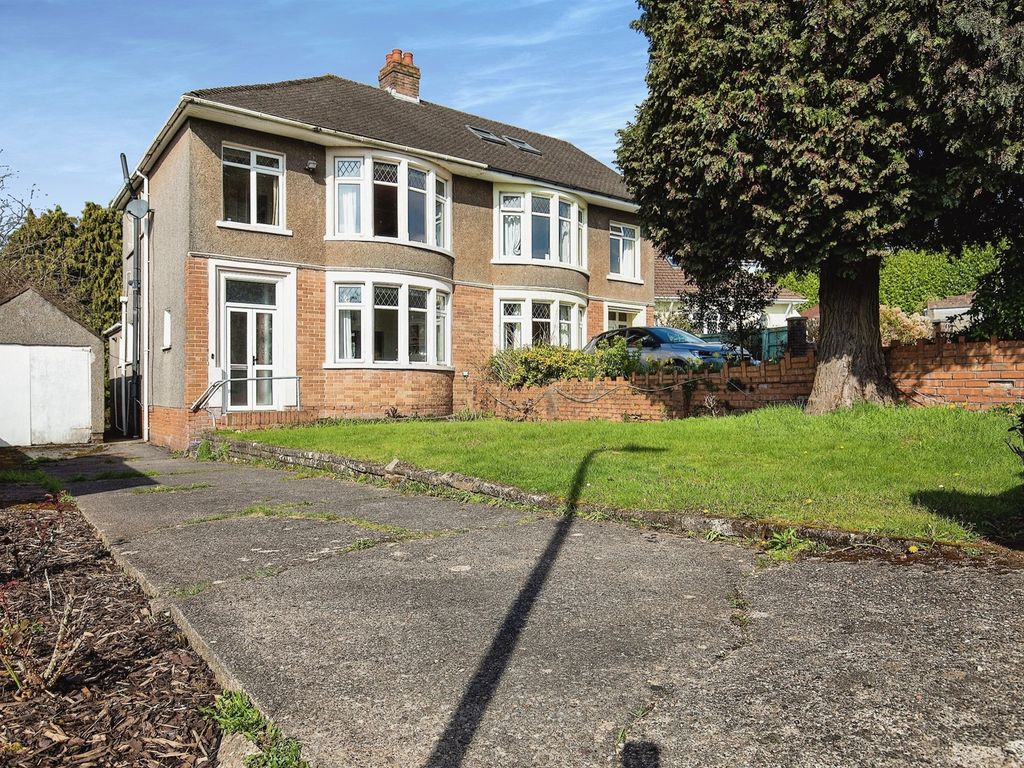 3 bed semidetached house for sale in Hunt Close, Llanishen, Cardiff