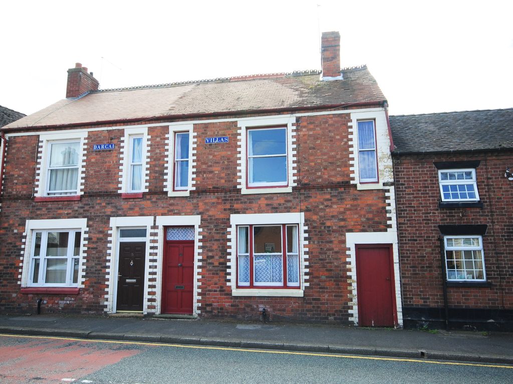 2 bed terraced house for sale in Shrewsbury Road, Market Drayton TF9, £