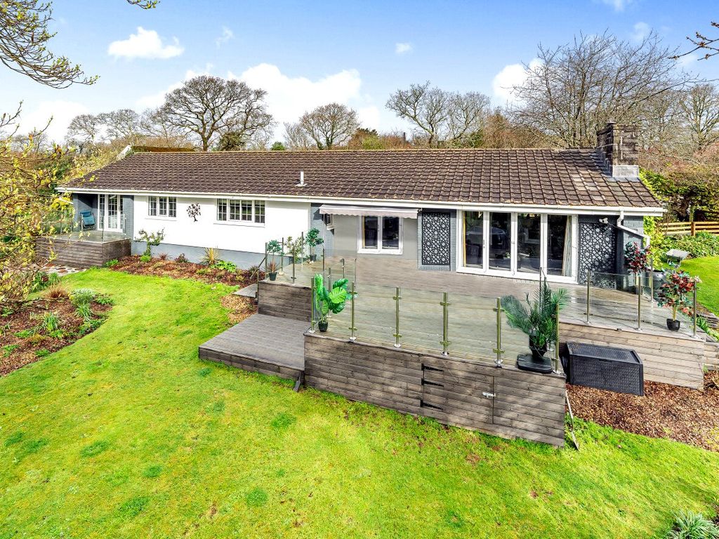 4 bed bungalow for sale in Sandways, Calstock, Cornwall PL18, £825,000