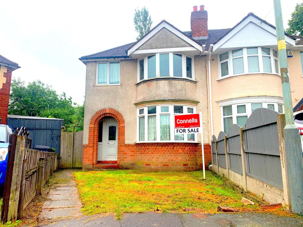 3 bed semidetached house for sale in Oak Grove, Wednesfield