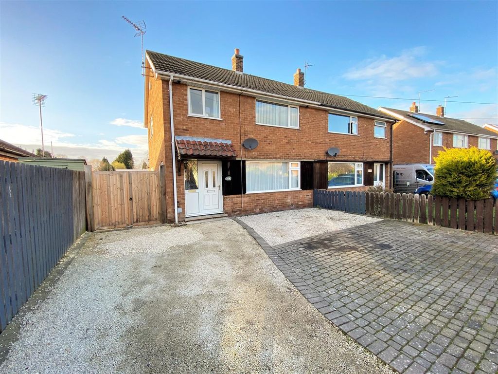 3 bed semi-detached house for sale in Crow Park Avenue, Sutton-On-Trent ...