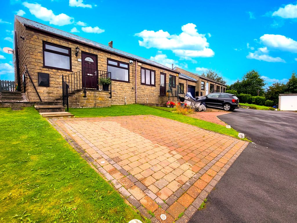2 bed semidetached bungalow for sale in Longfield Rise, Todmorden OL14