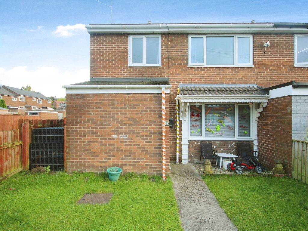 3 bed end terrace house for sale in Honister Square, Crook, Durham DL15