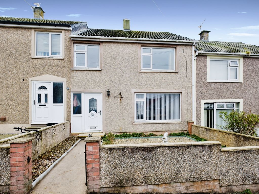 3 bed terraced house for sale in Firth View, Parton, Whitehaven