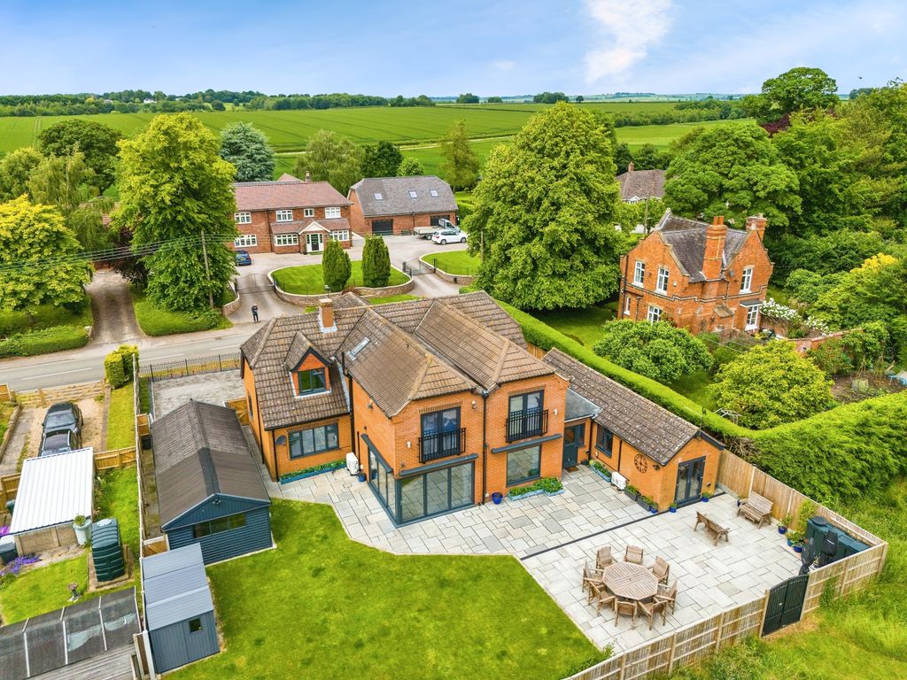 5 bed detached house for sale in Main Road, Thimbleby, Horncastle LN9