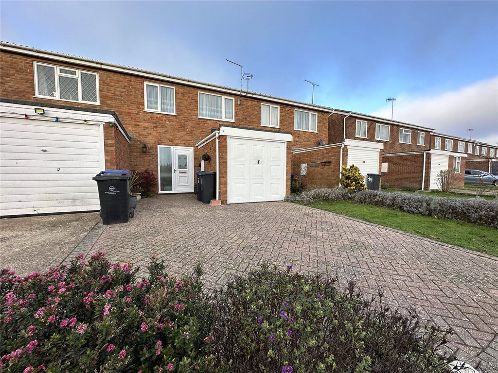 3 bed terraced house for sale in Brisbane Close, Worthing, West Sussex