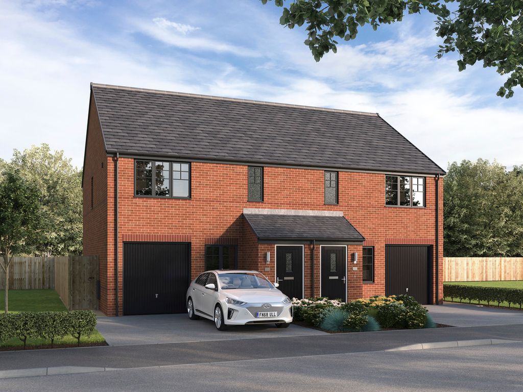 New home, 3 bed detached house for sale in "The Oakwood" at Hawes Way