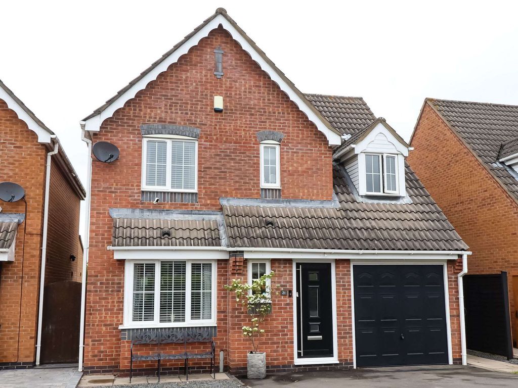 3 bed detached house for sale in Cadeby Close, Hinckley LE10 Zoopla