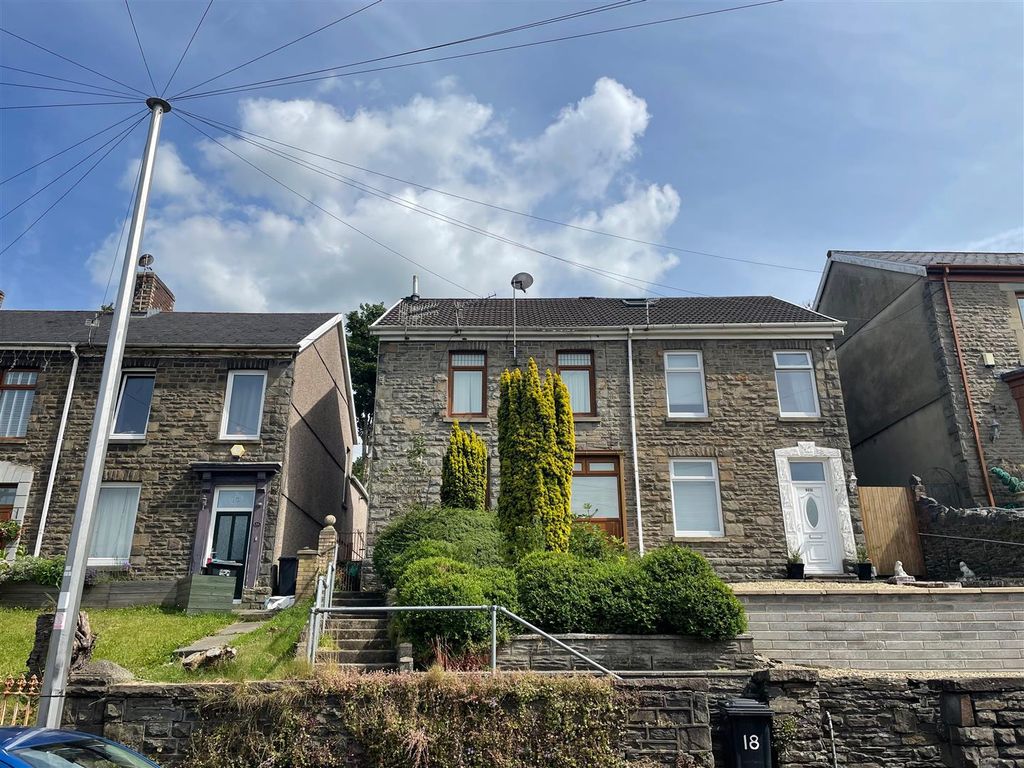 3 bed semidetached house for sale in Old Road, Briton Ferry, Neath