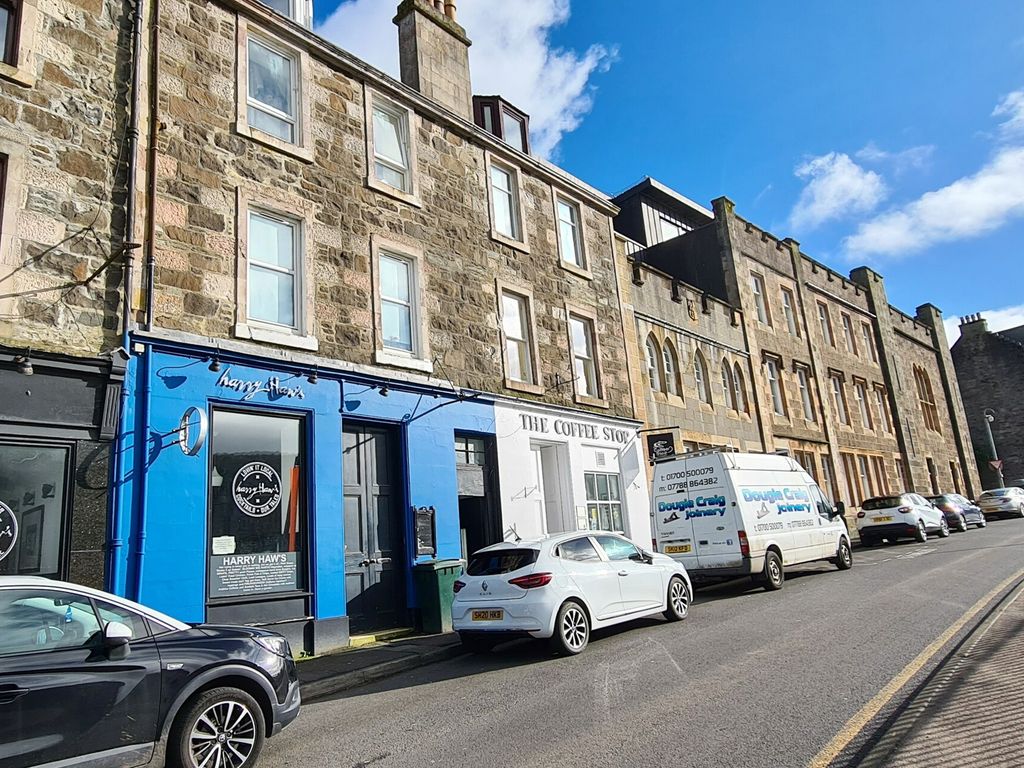 1 bed flat for sale in Flat 2/1, 27 High Street, Rothesay, Isle Of Bute PA20, £20,000 Zoopla