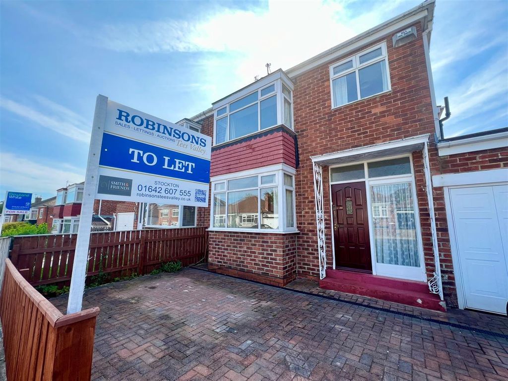 3 bed semidetached house to rent in Bromley Road, Hartburn, Stockton