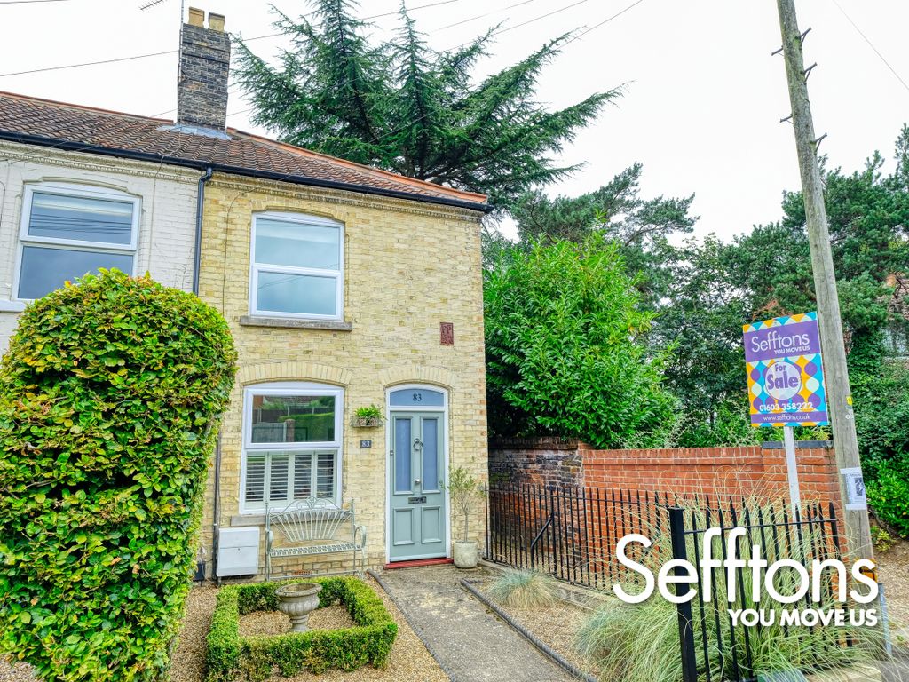 2 bed end terrace house for sale in St. Leonards Road, Norwich NR1, £