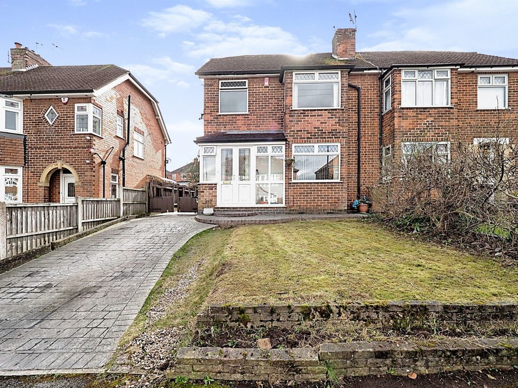 4 bed semidetached house for sale in Elms Avenue, Littleover, Derby