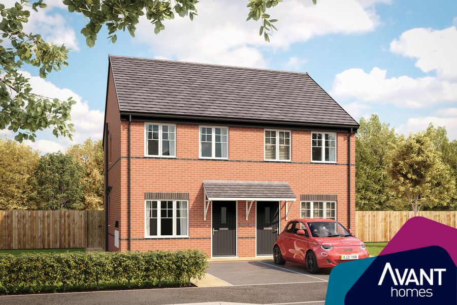 New home, 2 bed semidetached house for sale in "The Askern" at Heath