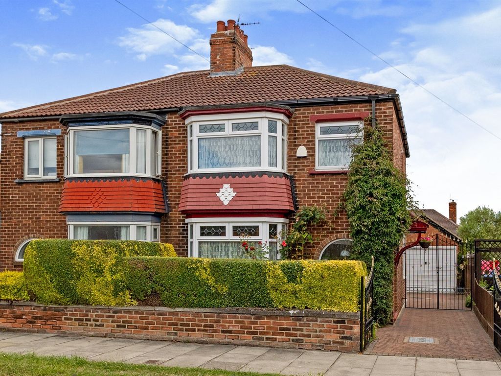 3 bed semidetached house for sale in Southwell Road, Middlesbrough TS5