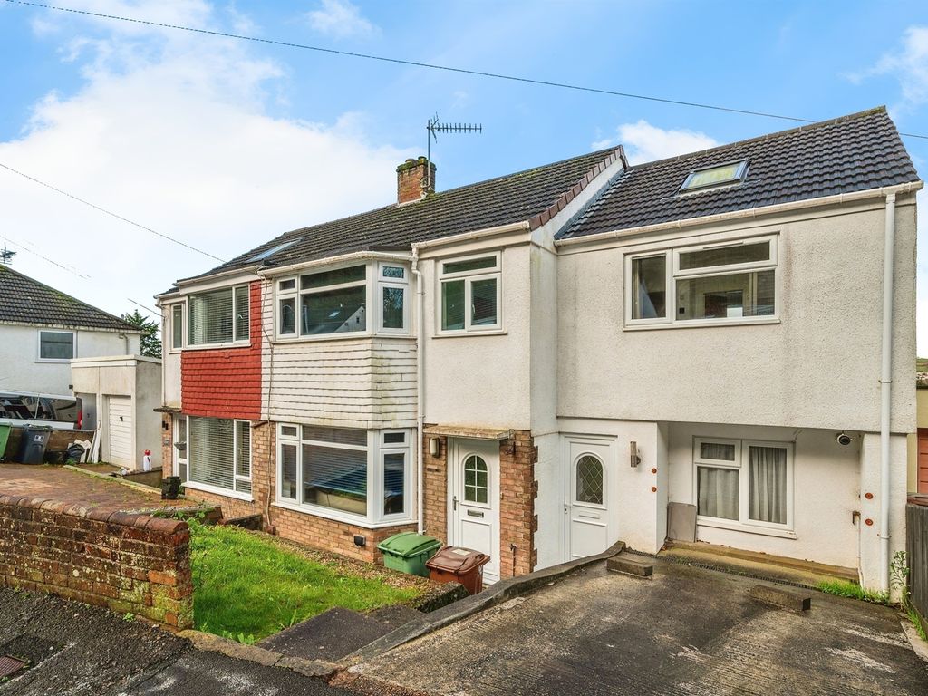 4 bed semidetached house for sale in Amados Drive, Plympton, Plymouth