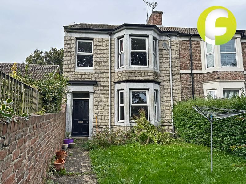 5 bed terraced house for sale in Preston Terrace, North Shields NE29, £