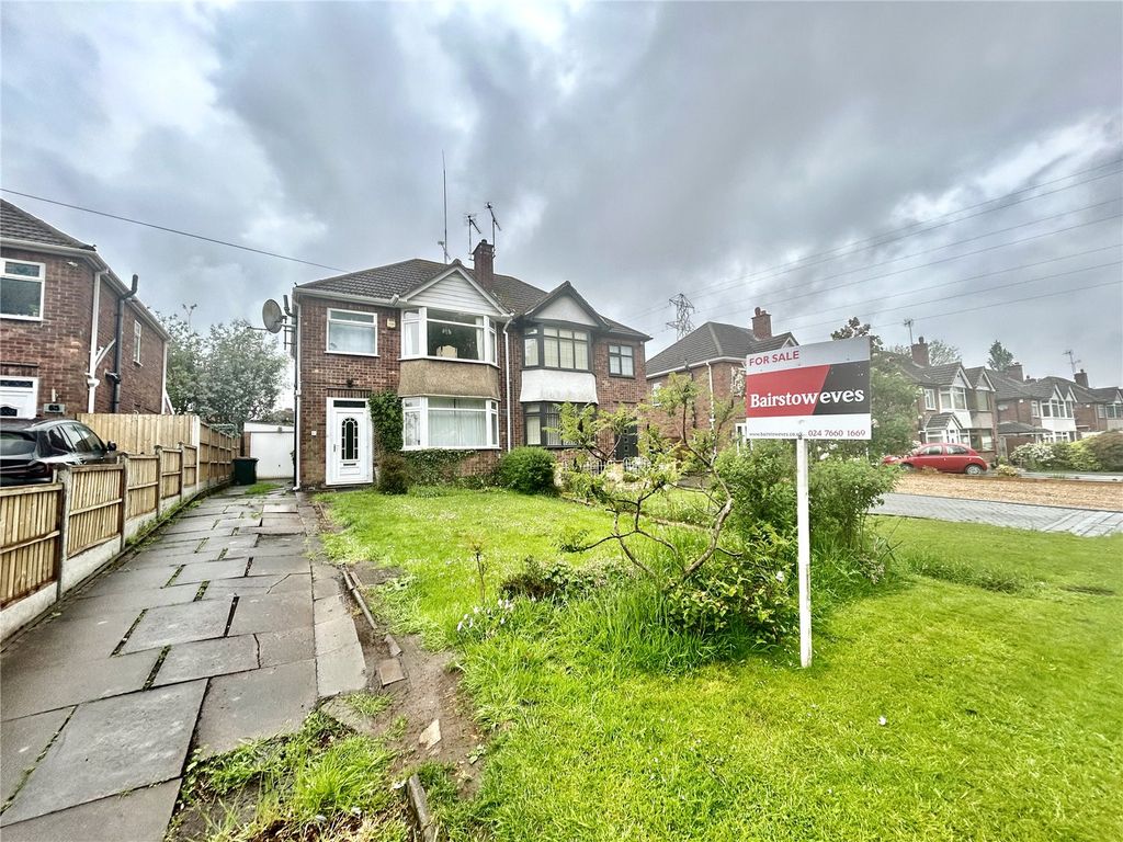 3 bed semidetached house for sale in Road, Keresley End