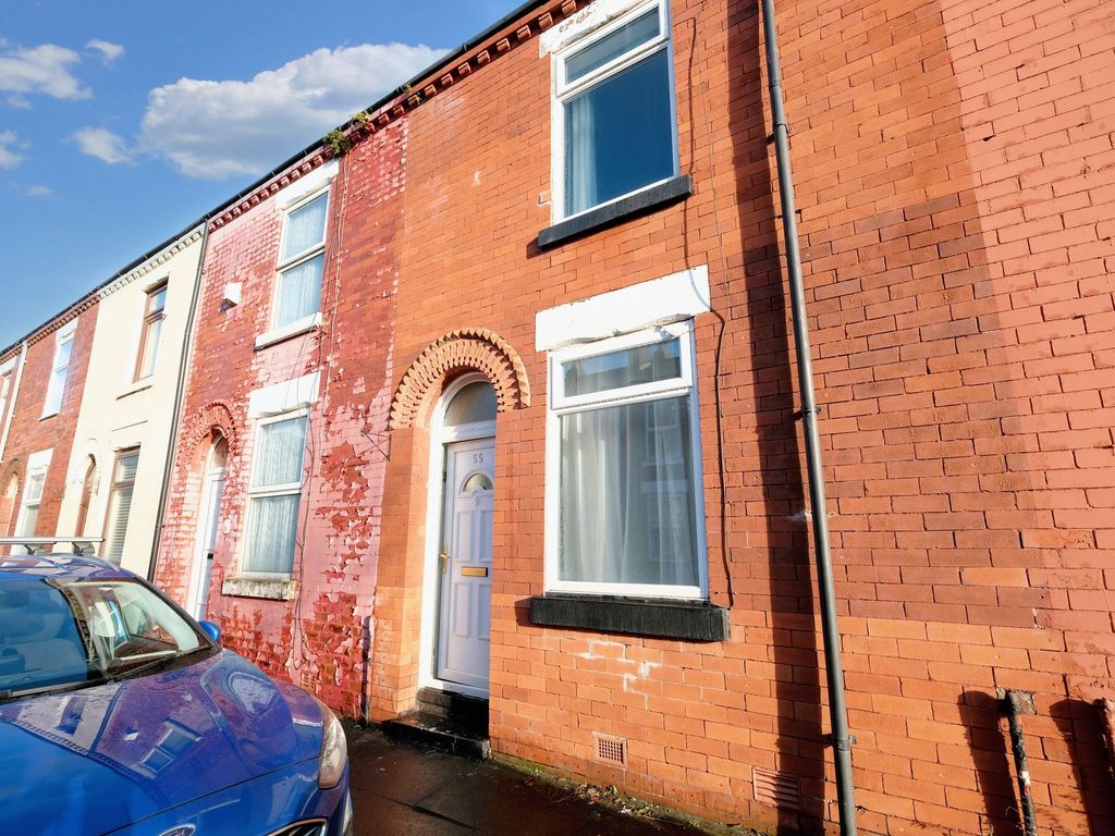 2 bed terraced house for sale in Garden Street, Eccles M30, £140,000