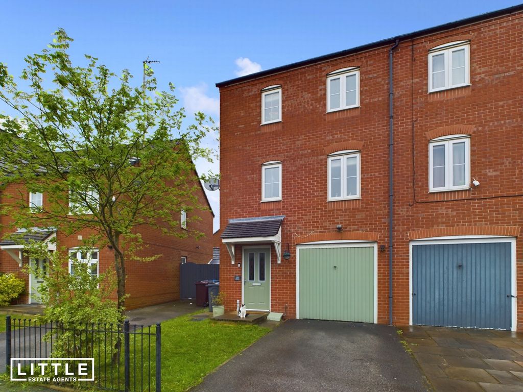 3 bed semidetached house for sale in Speakman Way, Prescot L34, £