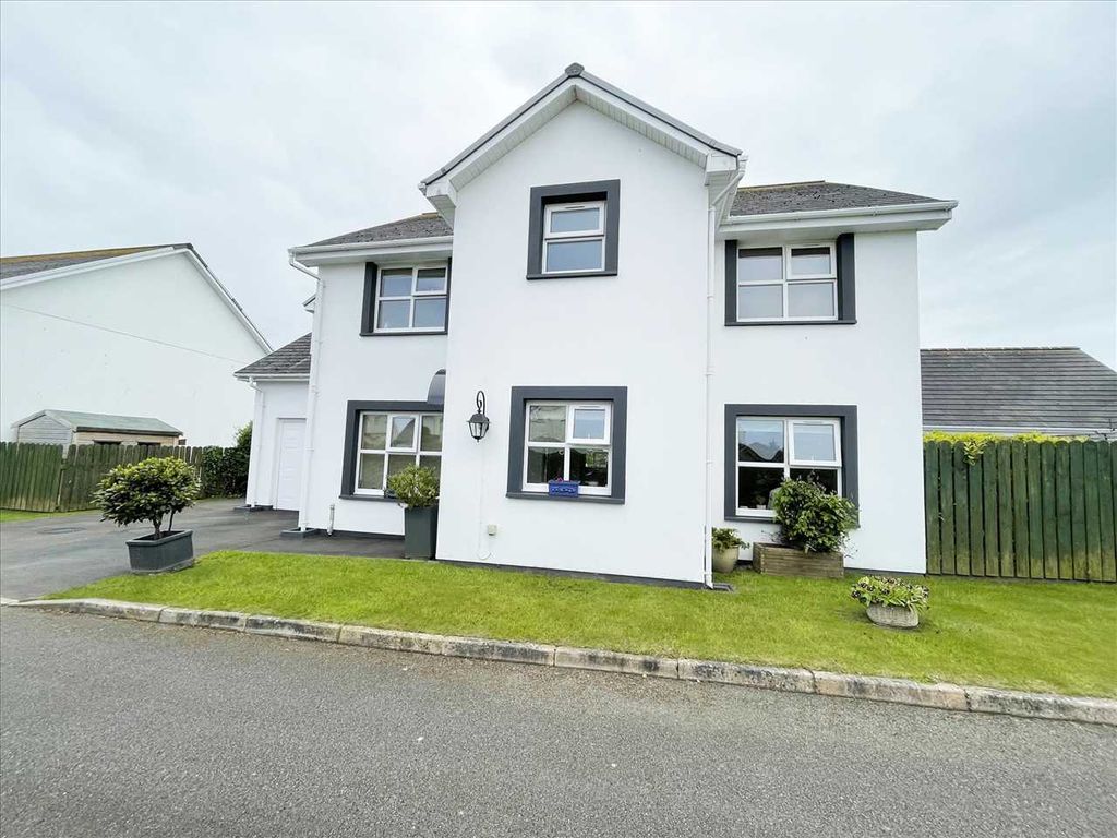 4 bed detached house for sale in Close, Leodest Road, Andreas