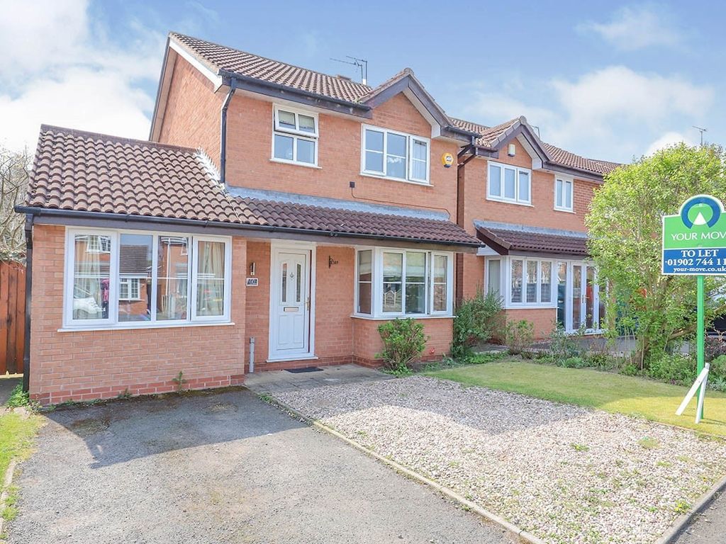 3 bed detached house to rent in Leasowe Drive, Perton, Wolverhampton