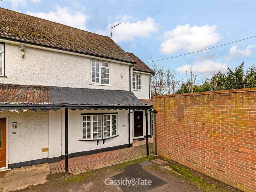 3 bed end terrace house for sale in Colney Heath Lane, St.Albans AL4, £