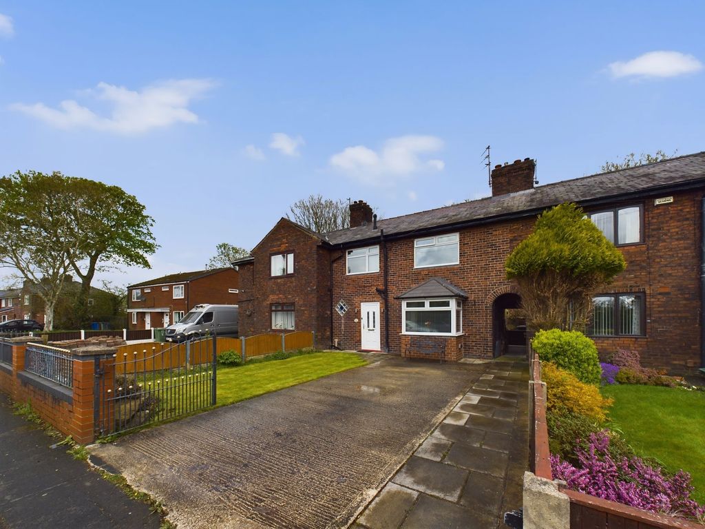 3 bed terraced house for sale in North Lane, Tyldesley M29, £180,000