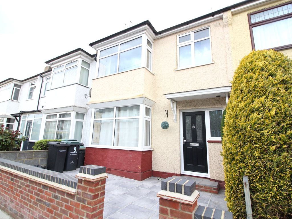 3 bed terraced house for sale in Trosley Avenue, Gravesend DA11, £