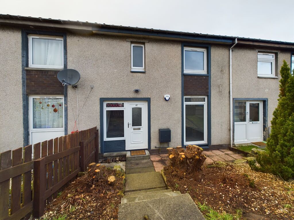 2 bed terraced house for sale in 47 Burnside Terrace, Polbeth EH55, £