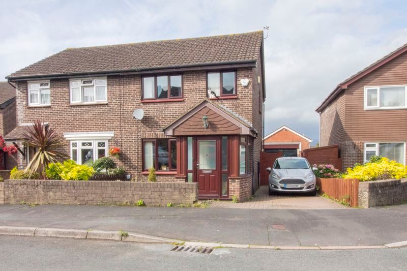 3 bed semidetached house for sale in Lundy Drive, St. Julians, Newport