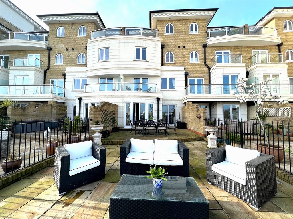 4 bed terraced house for sale in Hamilton Quay, Sovereign Harbour North