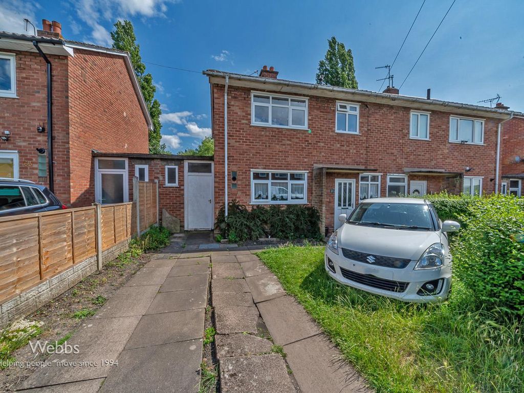 3 bed semidetached house for sale in Croxdene Avenue, Bloxwich