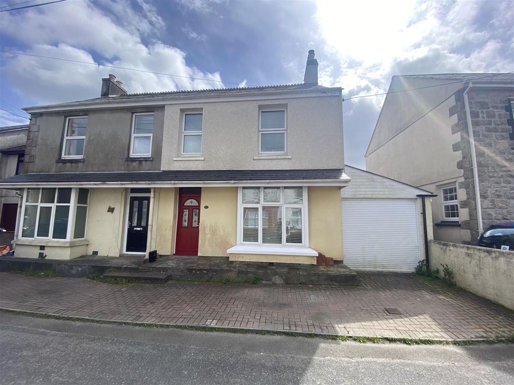4 bed semidetached house for sale in New Street, Bugle, St. Austell