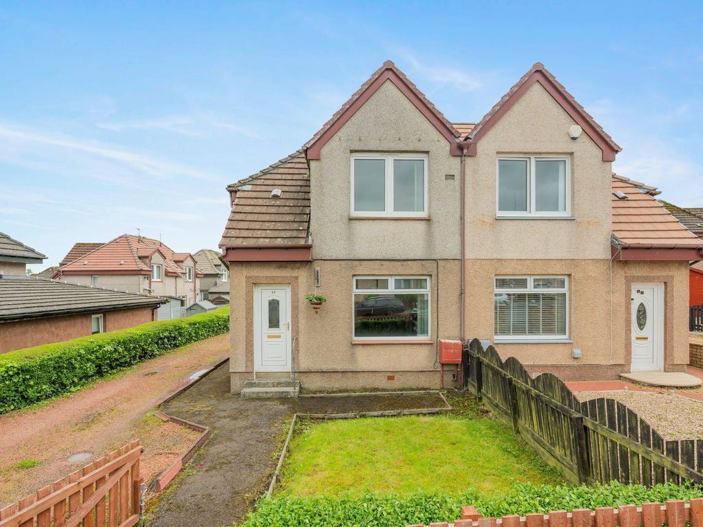 2 bed semidetached house for sale in Westcraigs Road, Harthill ML7, £