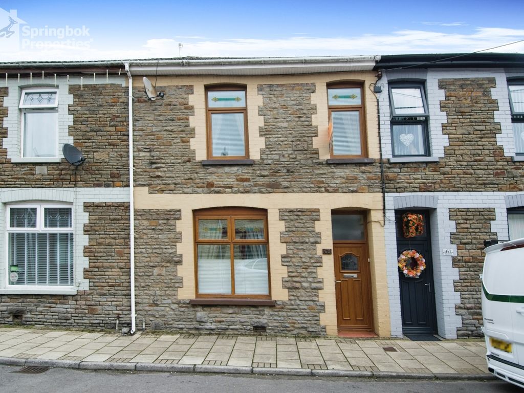 3 bed terraced house for sale in Meyler Street, Thomastown, Porth