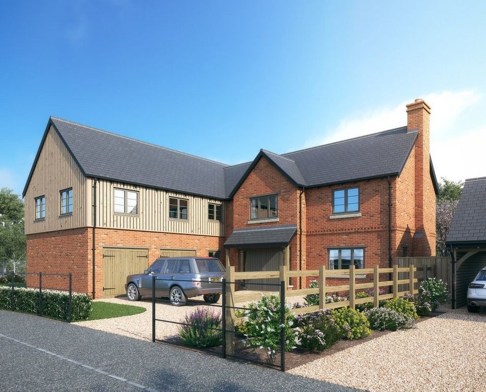 New home, 5 bed detached house for sale in Bessies Lane, Wood Burcote