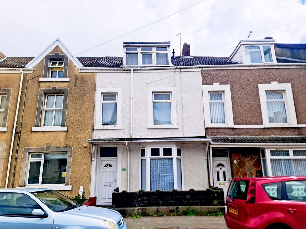 4 bed terraced house for sale in St Helens Road, Swansea, City And
