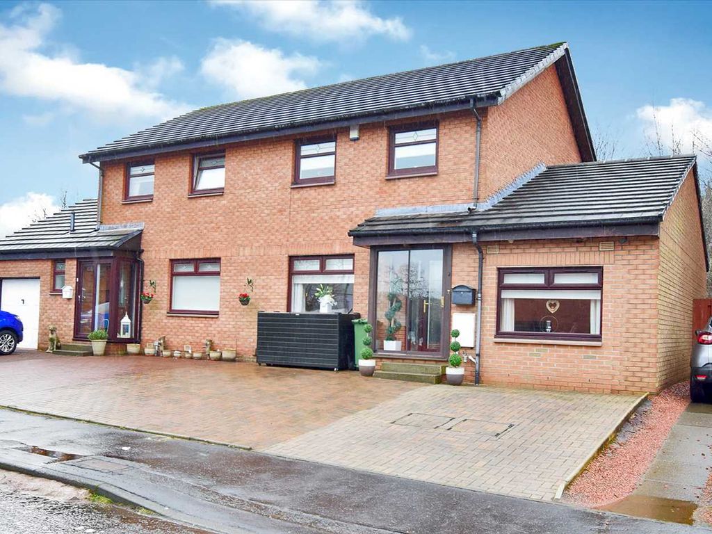 3 bed semidetached house for sale in Alberta Avenue, Coatbridge ML5, £