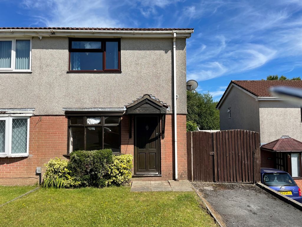 2 bed semidetached house for sale in Gellifawr Road, Morriston